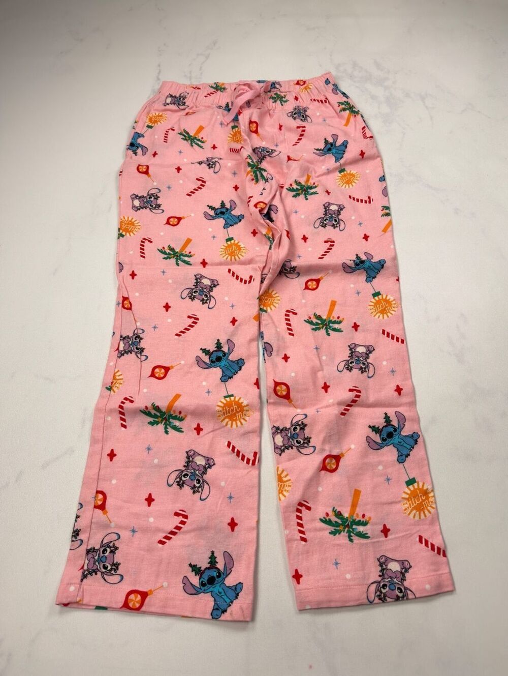 Old Navy Lounge Pants Pink Cartoon Print - Womens M